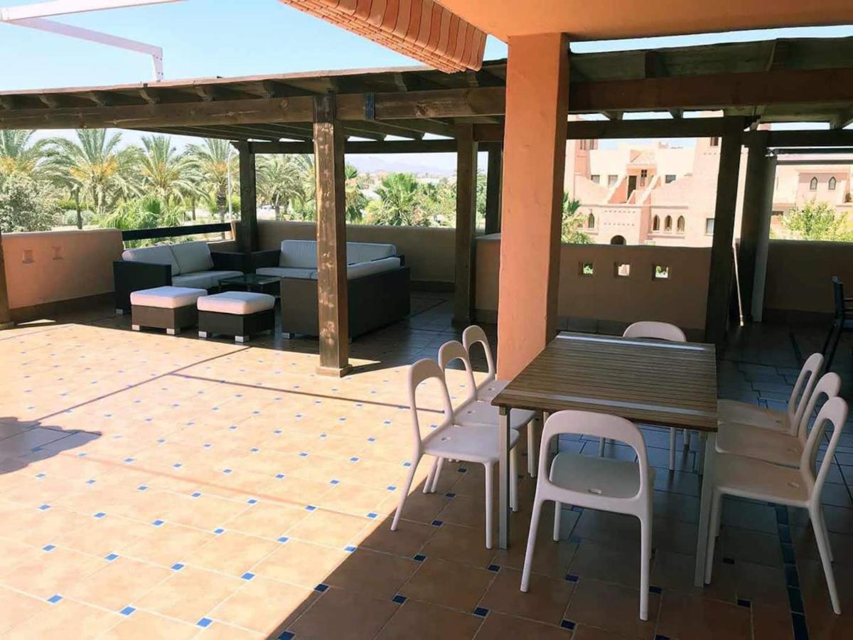 Atico - 3 Dormitorios - Urbanizacion Verazul En Vera Playa - Wifi Fibra 300Mb Perfecto Para Teletrabajo Esterno foto